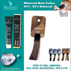 法國溫和低敏礦物染膏 4.77 (栗褐)