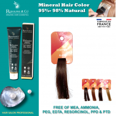 法國溫和低敏礦物染膏  6.43 (深褐金銅)