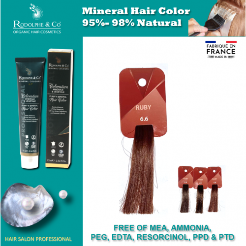 Mineral Color 6.6 - Dark Blond Ruby 