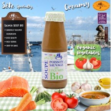 有機菜法式三文魚忌簾湯 (720ml)